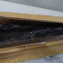 Hand Rails for Outdoor Steps, 3-Step Metal Stair Railing Kit, Matte Black
