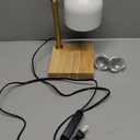 Xiwoa Electric Candle Warmer Lamp with 2H/4H/8H Timer Dimming Height Adjustable Safety Night Lamp, Home Scented Jar Candles Decor Gifts (White)