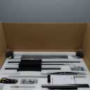 Agilestic Electric Standing Desk, L-Shaped 55 Inches Height Adjustable Desk, Sit and Stand up for Work Office Home, Ergonomic Rising Computer Table for Home Office with Splice Board, Rustic Brown