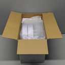 bUCLA 300PCS Silver Disposable Plastic Dinnerware Set - 50 Guests White Silver Disposable Plates Include 50 Dinner Plates,50 Dessert Plates,50 Knives,50 Forks,50 Spoons,50 Cups for Party & Christmas