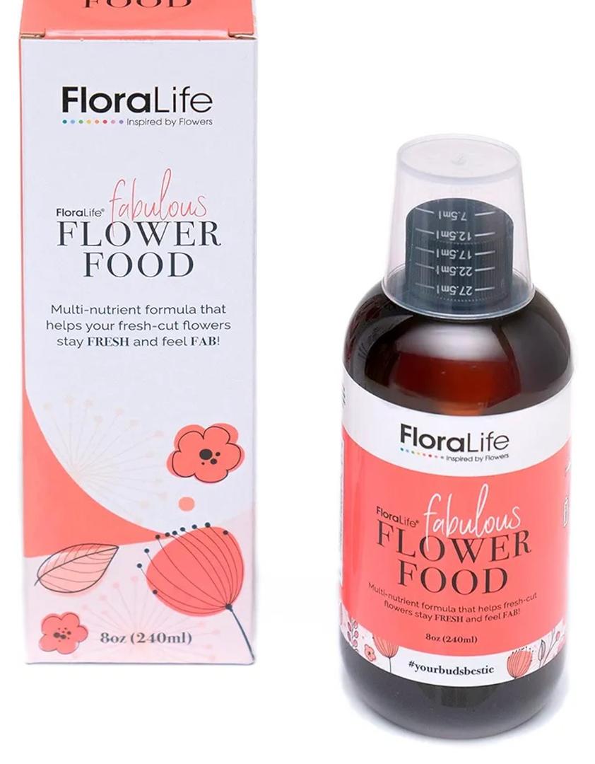 FloraLife FreshCut Flower Food  Liquid MultiNutrient & Hydration Solution  8oz