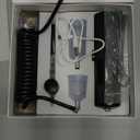 Airbrush Kit with Compressor Portable Airbrush Kit 48PSI High-Pressure Non-Clogging Air Brush Set Cordless Rechargeable with 0.3mm Nozzle and Cleaning Brush for Painting,Nail Art, Makeup (black)