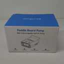 Rechargeable Paddle Board Pump, 2025 Portable SUP Air Pump with Dual Stage Inflation, 3x4500MAH, Up to 20 PSI, 30% Faster with Auto-Off, Ideal for Kayaks, Boats, and Tents (Grey)