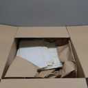 GRANNY SAYS Over The Door Organizer, 4-Shelf Behind The Door Storage with 6 Pockets and Clear Window, Waterproof Anti Tilt 35lb Large Capacity Hanging Organizer for Baby Diapers, Toys, Beige