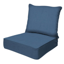 Honeycomb Outdoor Deep Seat, 24 x 23, Textured Solid Pacific Blue Chair Cushion for Patio Furniture
