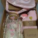 Self Care Gifts for Women, Teen Girl Gifts Trendy Stuff, Birthday Valentines Day Gift Box Set for Best Friend, Sister, Daughter, Friends - Pink