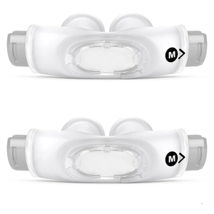 2 Packs Replacement P30i Nasal Pillows Cushion for Airfit P30i Cpap Nasal Pillows Cushion Reusable & Comfortable and Soft (Medium)