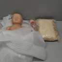 OtardDolls Realistic Newborn Doll 18 Inch Reborn Baby Dolls Full Silicone Baby Doll Real Life Washable Baby Dolls with Clothes and Bottles for Kids