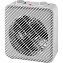 Pelonis 1500W Electric Fan-Forced 3-Speed Space Heater, White, Indoor Use