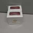 2 x MEEDEE Rust Velvet Ribbon 1 Inch Single Face Nylon Velvet Ribbon 2 Rolls 20 Yards Rust Red Ribbons for Christmas Tree, Gift Wrappig, Rustic Wreath, Velvet Bow Making, Floral Bouquet, Home Decor