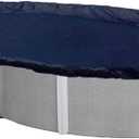 Winter Block Aboveground Pool Winter Cover, Fits 15 x 30 Oval, Solid Blue Includes Winch and Cable for Easy Installation, Superior Strength & Durability, Treated for UV Protection, WC1530OV