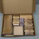 Charniol Set of 6 Puzzle Box Wooden Secret with Compartment 3D Brainteaser Lock Wood Brain Teaser Difficult Gifts Game for Adults and Teens, Styles