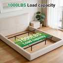Bed Frame Support System, 12 Legs & 3 Cross Rails, 1000LB