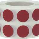 Cranberry 1/2" Inch Round Adhesive Labels 1,000 Color Coding Dot Stickers for Efficient Inventory Management, Crafting Projects, and Organizational Tasks in Offices, Schools, and Homes