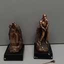 Golfer Golf Golfing Bronze Finish Bookends, 9 inches H