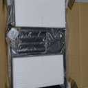 Across-Star Dual-Monitor-Stand-Riser-For-Desk Adjustable Length 32-40 Inch，Large Desktop Computer Monitor Riser For 2 Screens，Desk Shelf Organizer Riser Stand For Computer/Laptop/PC/Printer/TV Black