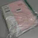 Oucaru 2026 Planner, Weekly and Monthly Planning Calendar, Jan 2026 - Dec 2026, 8.5" x 11", Spiral Bound, 12 Habit Trackers & Monthly Tabs, 2 Storage Pockets, Perfect for Office Home School Supplies (Pink)