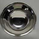8 Quart, Set of 2, Mixing Bowls, Stainless Steel, Professional Chef, Commercial Kitchen, 13.25 Inches Diameter, Flat Base