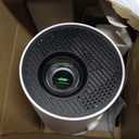 [Electric Focus]Mini Portable Projector with 4K Support, Bluetooth 5.4 WIFI6, 5watt Sound Base Speaker, 260 ANSI, Android 11, 210 Rotation , Auto Keystone Correction Video Projector HY300 PLUS