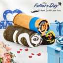 inhand Dad Blanket from Daughter Son,Dad Birthday,Anniversary,Happy Birthday Present Expresses :You are A Hero,Soft Flannel Throw Blanket for Bed Couch Sofa (50X60)