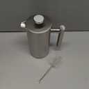 French Press 24 oz, Premium Stainless Steel French Press Coffee Maker 2 cup
