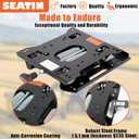 SEATIN Universal Seat Suspension Kit Low Profile Suspension for Zero Turn Lawn Mower Tractor Forklift, Compatible with Most Aftermarket Seats (Suspension)