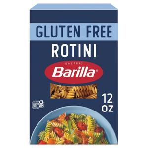 Barilla Gluten Free Pasta, Rotini, 12 Ounce, BBD: 2028/Apr/01