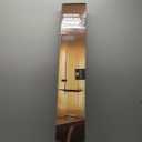 Rechargeable Battery Operated Wall Sconce Set of 2, Dimmable LED Wall Lamps with Remote Control, Wireless Wall Lights for Bedroom, Living Room, Hallway, 40-Inch, Black, 2 Pack