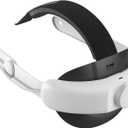 KIWI design K3 Boost Battery Head Strap Compatible with Meta Quest 3/Quest 3S, 6400 mAh Battery Pack Head Strap Accessories, Fast Charging & Reduce Face Stress