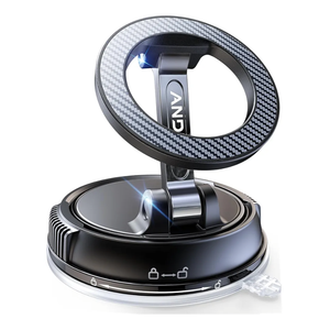 Car Phone Holder for Magsafe [78+LBS Strongest Suction & 2400gf Strongest Magnetic] 360° Adjustable Car Phone Mount, Phone Holders for Your Car for iPhone 16 Pro Max 15 14 13 12 Plus (Carbon Fiber)