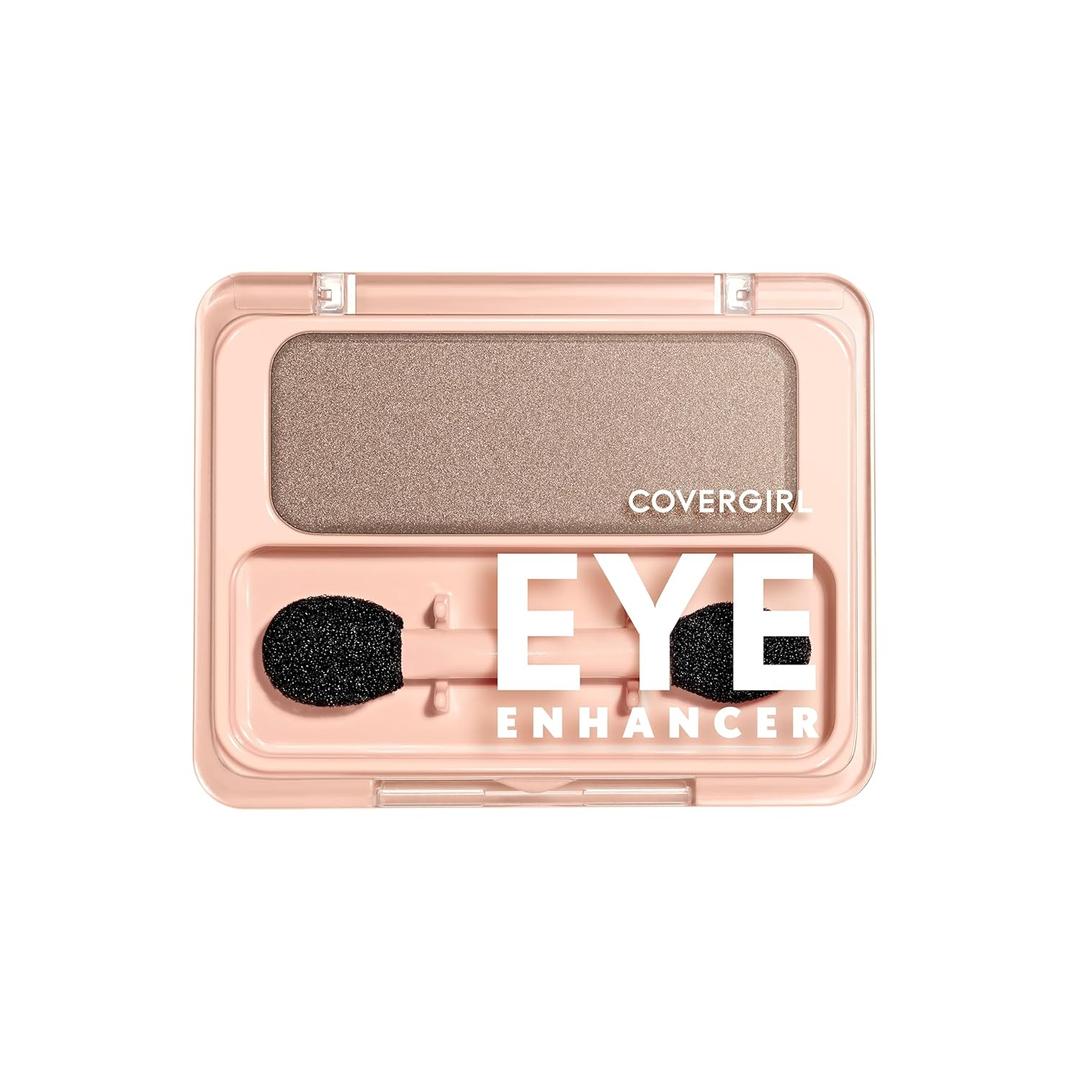 COVERGIRL - Eye Enhancers 1-Kit Eyeshadow, silky, sheer formula, double ended applicator, 100% Cruelty-free (760 Tapestry Taupe)