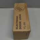 Signstek Keyless Entry Door Lock, Door Knob with Keypad, Smart Code Door Lock, Mute Mode, Passage Function, Easy to Install, Satin Nickel