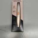 Eyebrow Trimmer Facial Hair Removal for Women: 2 in 1 Rechargeable Face Shaver and Eyebrow Razor - Painless Electric Hair Remover Device for Peach Fuzz Fine Hairs Upper Lip Chin