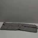 Frelaxy Ultralight Sleeping Bag Liner - Lighter & Compact, 3 Sizes Travel Sheets & Adult Sleep Sack, Comfy Breathable & Cooling & Silky Soft, Quick-Drying, for Backpacking, Hotel, Camping, Hostels (27.5 In x 84.6", Gray - No Zipper)