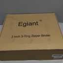 3 Inch 3 Ring Zipper Binder with Shoulder Strap & Handle & Multi-Pocket - 3" Binder with Zipper for School, Compatible with 13-Inch MacBook/Tablet -Patent Design Light Blue