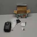 Tevlaphee Car Lock Box Punch Button Combination Car Window Key Safe Box Portable Key Storage Waterproof Security Lock Boxes for Keys,Credit Cards and Cash