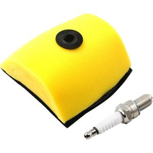 OuYi Motorcycle Air Filter 17213-KPS-900 & Spark Plug Compatible with Honda CRF150F 2003-2017 CRF230F 2003-2019