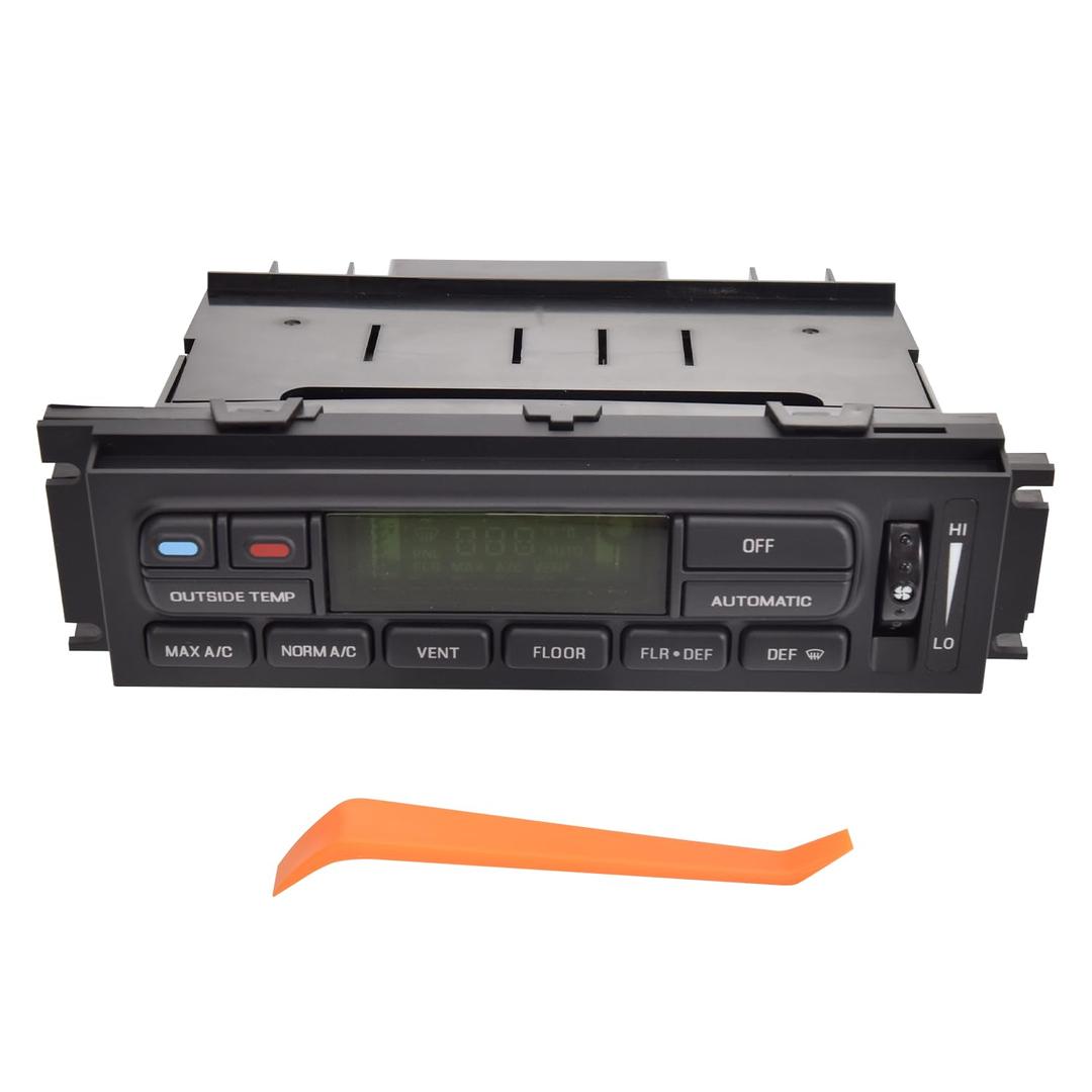 599-220 HVAC A/C Heater Climate Control Module Compatible with Ford Crown Victoria 2003-2011 & Grand Marquis 2003-2004, for Mercury Grand Marquis 2003-2011 & Marauder 2003-2004 Replace# 3W7H18C612AC