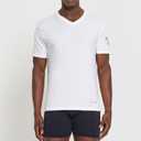 True Religion Mens Undershirts 4 Pack Lightweight Mens Undershirt, 100% Cotton (White, L)