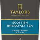 3 x Taylors of Harrogate Scottish Breakfast Black Tea, 50ct (Pack of 1) (EXP 01/28/28)