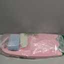 Wash Board, Washboard for Hand Washing Clothes, Plastics Laundry Scrub Board Household With Holder Portable (D-light pink+multifunctional soap dish+soft bristle brush)