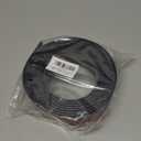 Neoprene Rubber Strips Self Adhesive Solid Rubber Sheets, Rolls & Strips for DIY Gaskets Crafts Pads Seals Warehouse Flooring Neoprene Sheet with Adhesive Backing (2" Wide x 1/8" Thick x 10' Long)