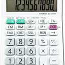 Sharp EL-330WB Standard Function Basic Desktop Calculator, Large Display, for Home and Office, Dual Power, Solar and Battery