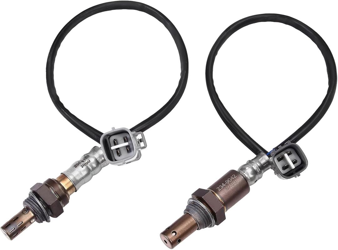 Oxygen O2 Sensor Upstream Downstream Fits for Toyota Sienna, for Toyota Highlander 2004-2007, for Lexus RX330 2004-2006 3.3L - O2 Sensors Replace 234-9042 234-4168 Set of 2