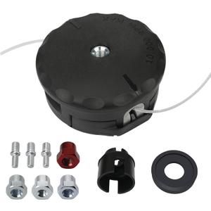Speed Feed 400 Universal Trimmer Head Kit Compatible with Echo String Trimmer Replacement Parts - Fit for Echo SRM210 SRM225 SRM230 SRM250 SRM260 PAS210 PAS225 PAS230 String Trimmer Models