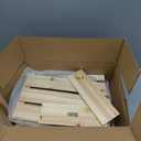 Wood Potato Onion Storage Bins - Wooden Stackable Produce Basket - Fruit Vegetable Storage for Kitchen Pantry Organization, Set 3 Pieces (Natural)