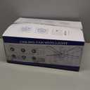 41 inch Ceiling Fans with Lights, Black Flush Mount Ceiling Fan with Remote, 3CCT, LED Dimmable, Reversible, 6 Fan Speeds, Quite Low Profile Ceiling Fan with Lights Modern Bedroom Kitchen Indoor