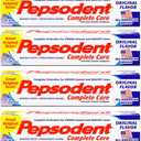 Pepsodent Complete Care Toothpaste Original Flavor 5.5 oz (Pack of 6)
