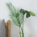 18 Branches 27 Inch Artificial [Palm] [Leave]s 6 PCS Large Faux / Fake Greenery Tropical [Palm] Tree [Leave]s for [Palm] Wedding Arrangement Jungle Party Decorations