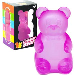 Gummy Bear Toy, Sugar Filled Squishy Toys for Kids Stress Relief - High Density Squeeze Balls for Students Calming - Ultra-Soft Decompression Venting Toys, Standard